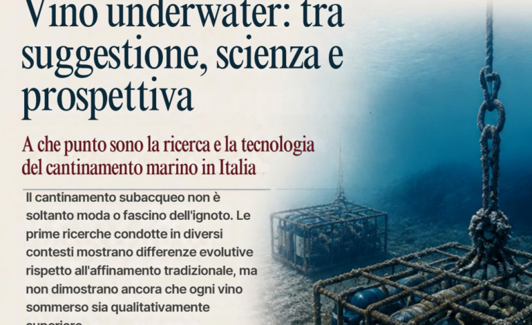 Un viaggio negli abissi del gusto: la scienza del vino subacqueo